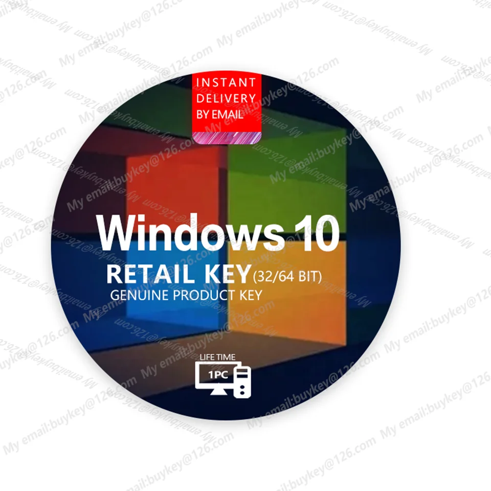 Windows 10 Home розничный ключ 100% активация Emial window pro лицензионный windows