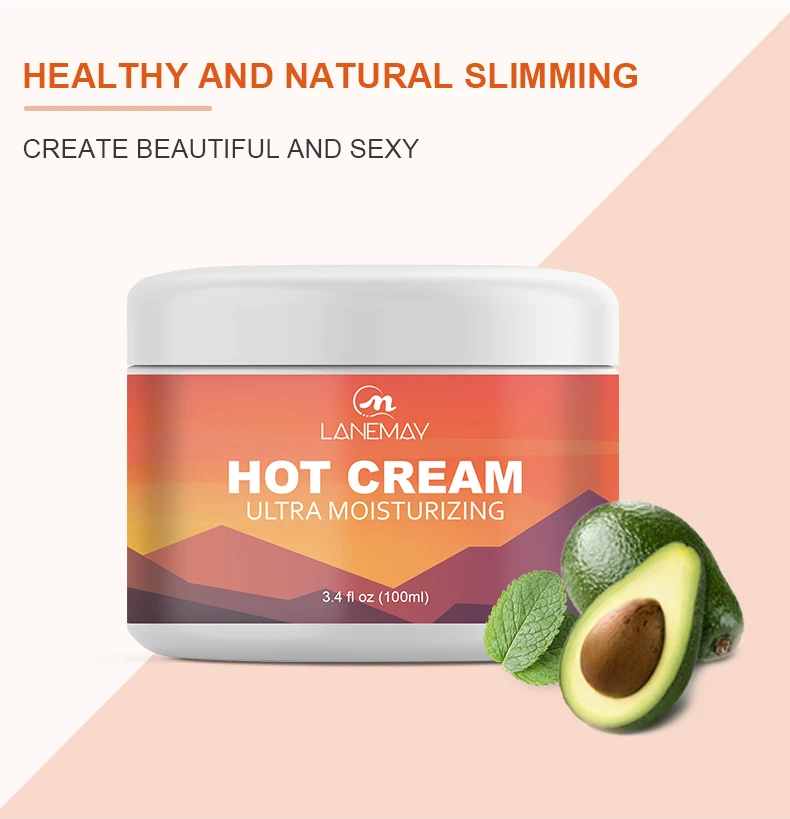 Free Sample  Private Label Fat Burning Slim Sweat Hot Gel Waist Firming Body Shaping Weight Loss Anti Cellulite Slimming Cream