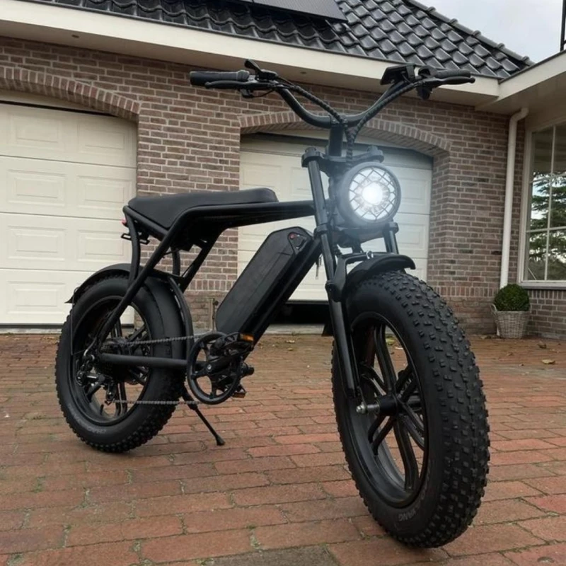 EU Stock Original OUXI V8 48V 1000W Motor Electric Bike ebike 15Ah Lithium Battery Mountain Snow Ebike Fat Tire Electric Bicycle