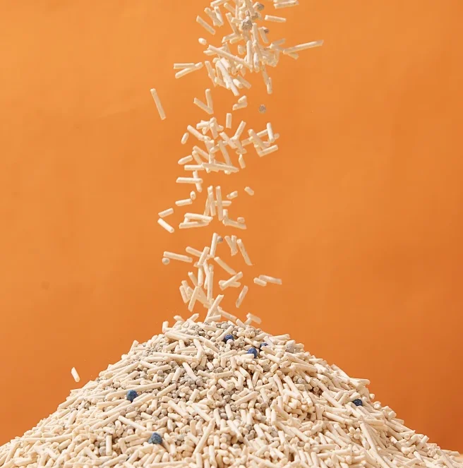 Wholesale Factory Price Export Pine Cat Litter Brands Paper Pulp Pet Record Tofu Cat Litter 6L With  Custom Package Bags