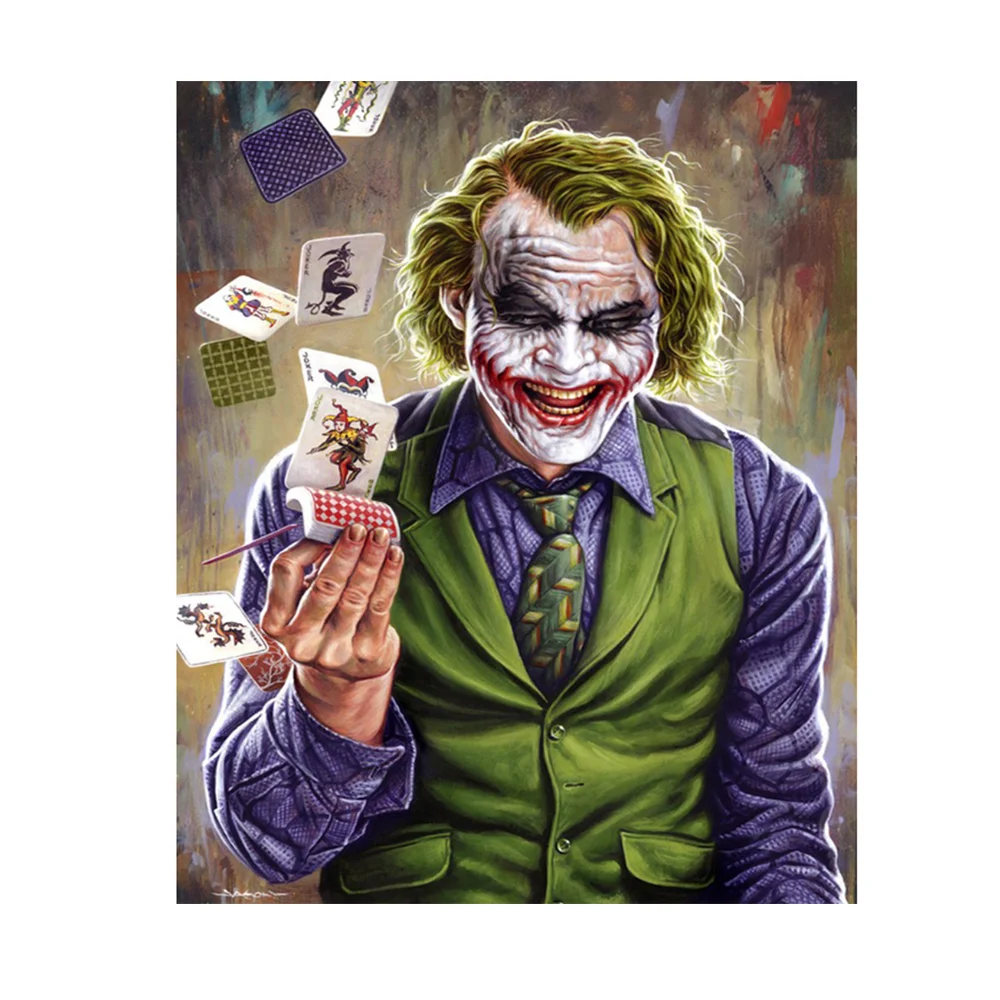 Набор для алмазной живописи 5d, магический клоун, Алмазная мозаика, краска по номерам для взрослых, ручная роспись, декор для гостиной, холст, настенное искусство