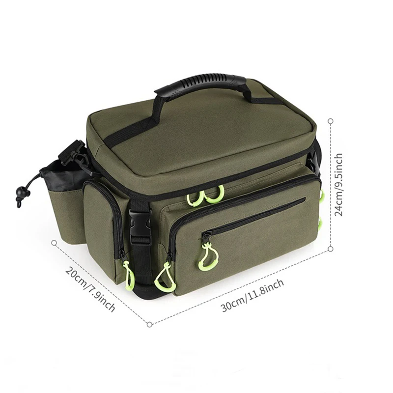 Custom Fishing Rod Holder Bag Waterproof Packing Fishing Bags Tackle Backpack Polyester Durable Shark Power Surf Bx Fishing Rod