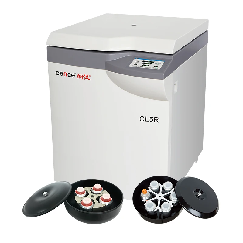 Refrigerated centrifuge CL5R low speed centrifuge with swing rotors 6x500ml separating 168 vacutainers