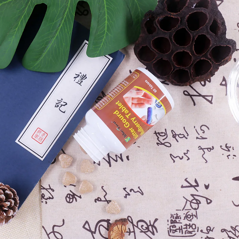 Winstown bitter gourd mulberry tablet Promote insulin secretion corn beard bitter melon and mulberry leaf tablet