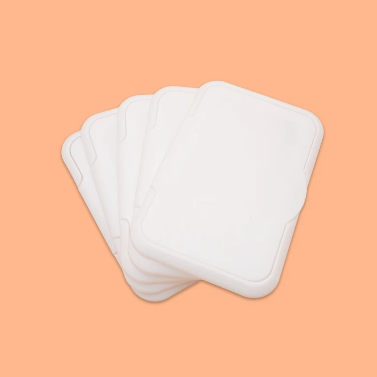 Wet Wipe Lid Applicator Plastic Lid Canister Wet Wipe Packaging Reusable Wet Wipes Cover Lid