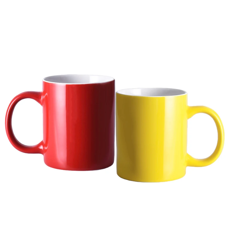 Modernqiu Custom Logo 350ml/12oz Eco-Friendly Ceramic Mug Sublimation Coffee Mug  Supplied