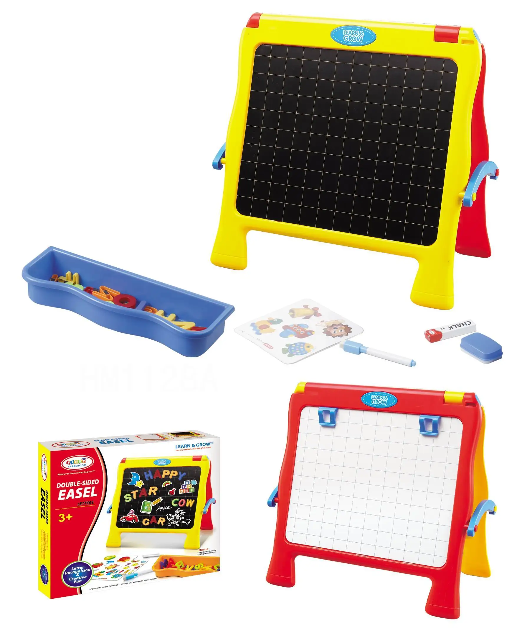 Kids pink learning drawing boards educational toys easel for children puzzle game toys