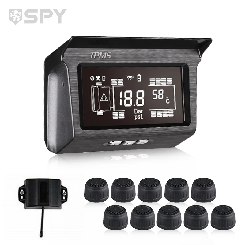 Шпион 6 8 10 14 18 22 26 колесный грузовик tpms для грузовика и прицепа