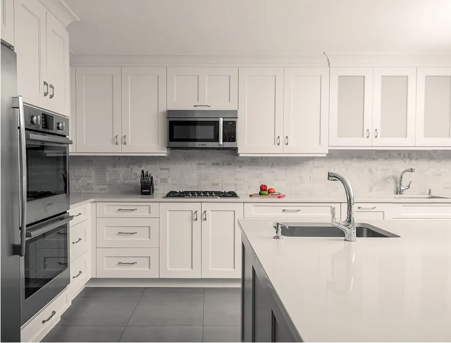 YALIG 2022 modern style manufacturer cheap professional customized wood luxury kitchen pantry cabinet