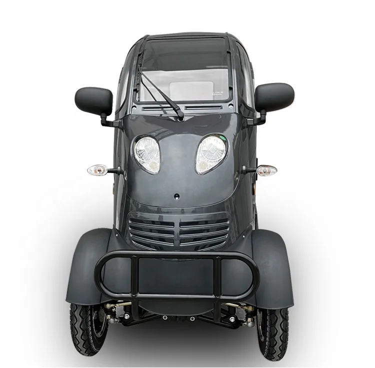 New Car Engine Motorcycle Tricycle Custom Color Body Overall Frame Enclosed Cabin Car Mobility Scooter Cargo for Eldely