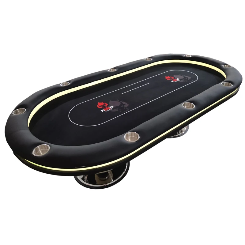 102 INCH Profession high-end  Customized Poker Table With LED