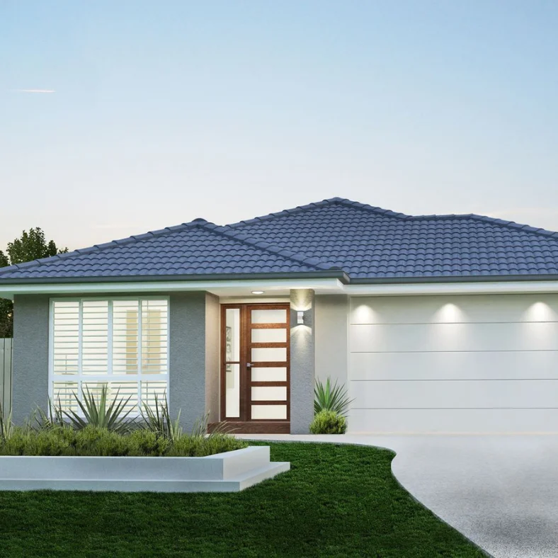 Светящаяся стальная вилла в американском стиле с двойной наклонной крышей Солнечная комната 2 спальни ванные комнаты гостиная кухонная зона для столовой распродажа