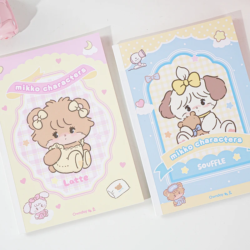 Joytop OD 500858 Wholesale Mikko Sweet Prologue gule Bound B5 cartoon notebook for kid cute stationery