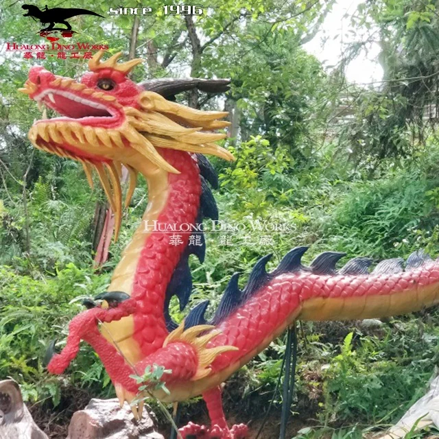 Zigong Latest Fly Dragon Animatronic Product Festival Celebration