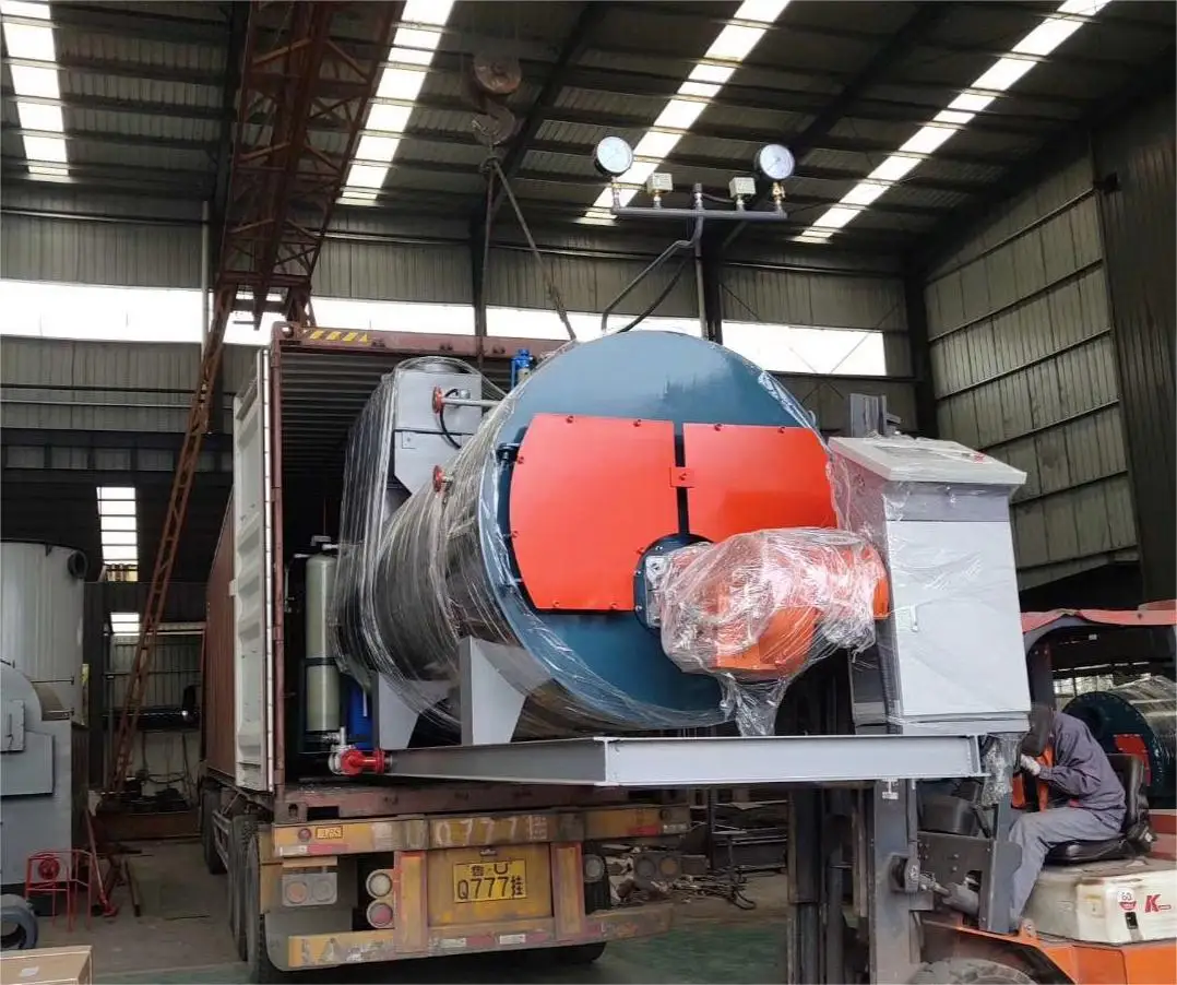 Industrial 1.5tons/h 10 mw 10t h wns Oil City Gas Diesel Fired Steam Generator Boiler Price