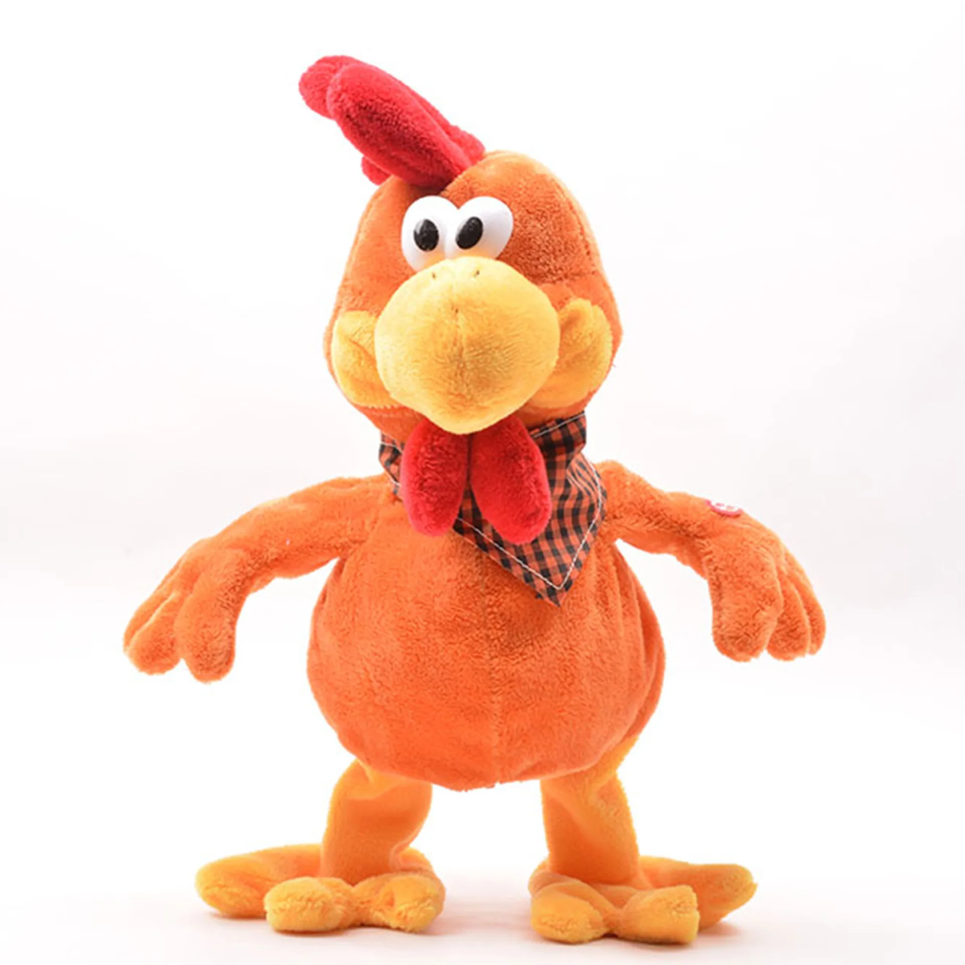 Wholesale Factory electric creative plush toys crazy chicken duck frog with sing and dance stuffed plush Doll