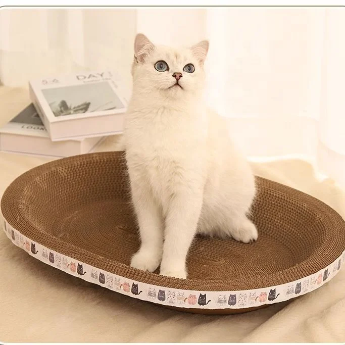 Cat Scraper Wearable Toy Cat Scratcher Cardboard Scraper for Cats Katten Scratch Board Scratching Post Claw Grinder Pet Products