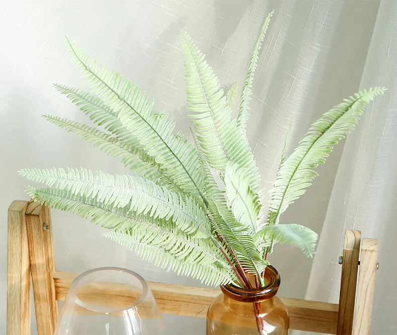 
2020 new wholesale artificial leaves artificial silk fern leaves 