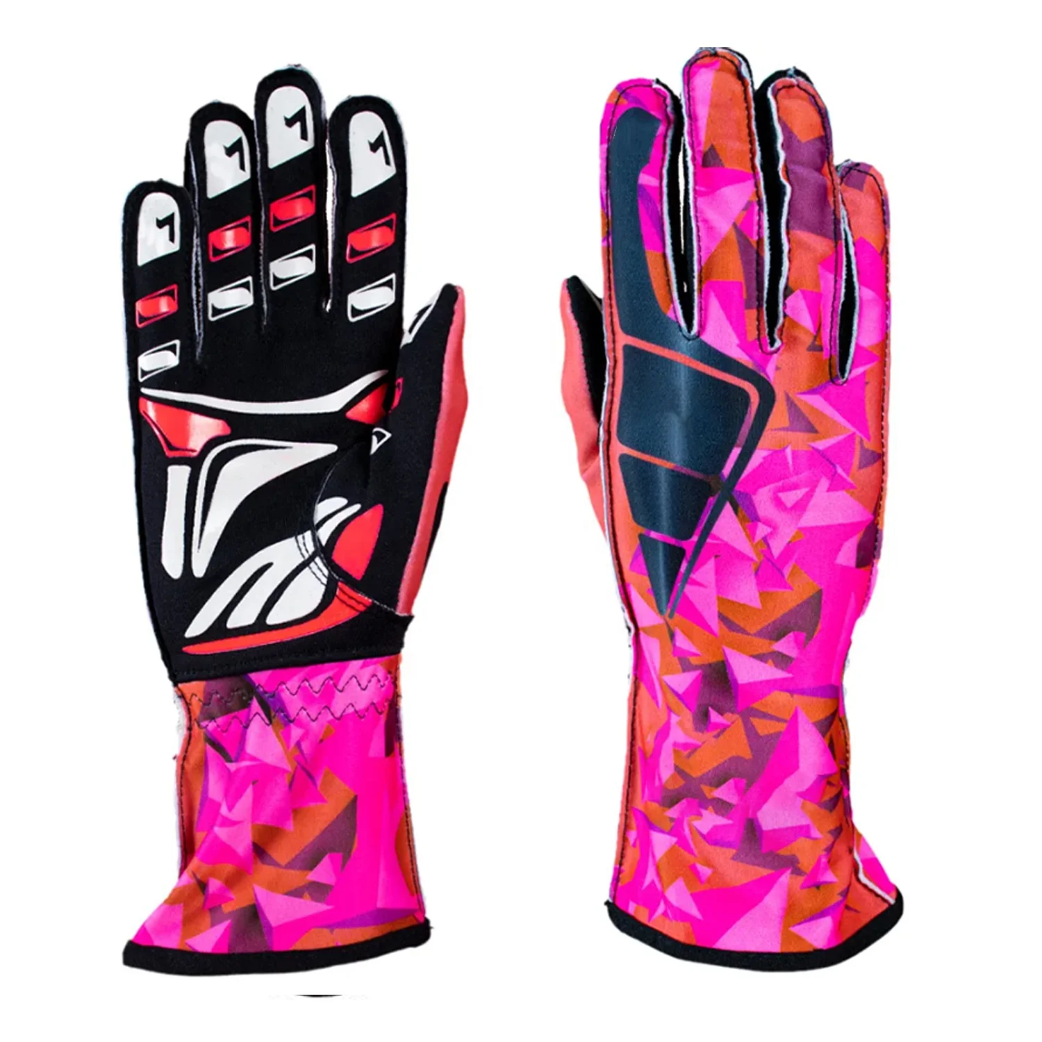 High Grip Karting Car Racing Kart Fire Resistant Anti-slip Gloves Sports Custom Design Professional Kart Racing Outdoor Gloves