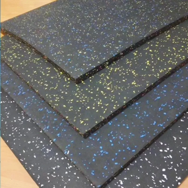 Outdoor epdm interlocking tiles for home fitness roll indoor pvc vinyl ballet dance studio room flooring gym floor rubber Mat