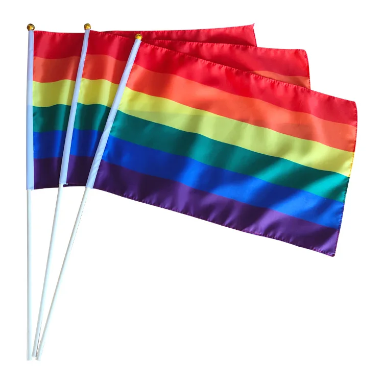 90*150cm Rainbow Flag 3x5 FT Home Decoration LGBT Rainbow Flags Banner