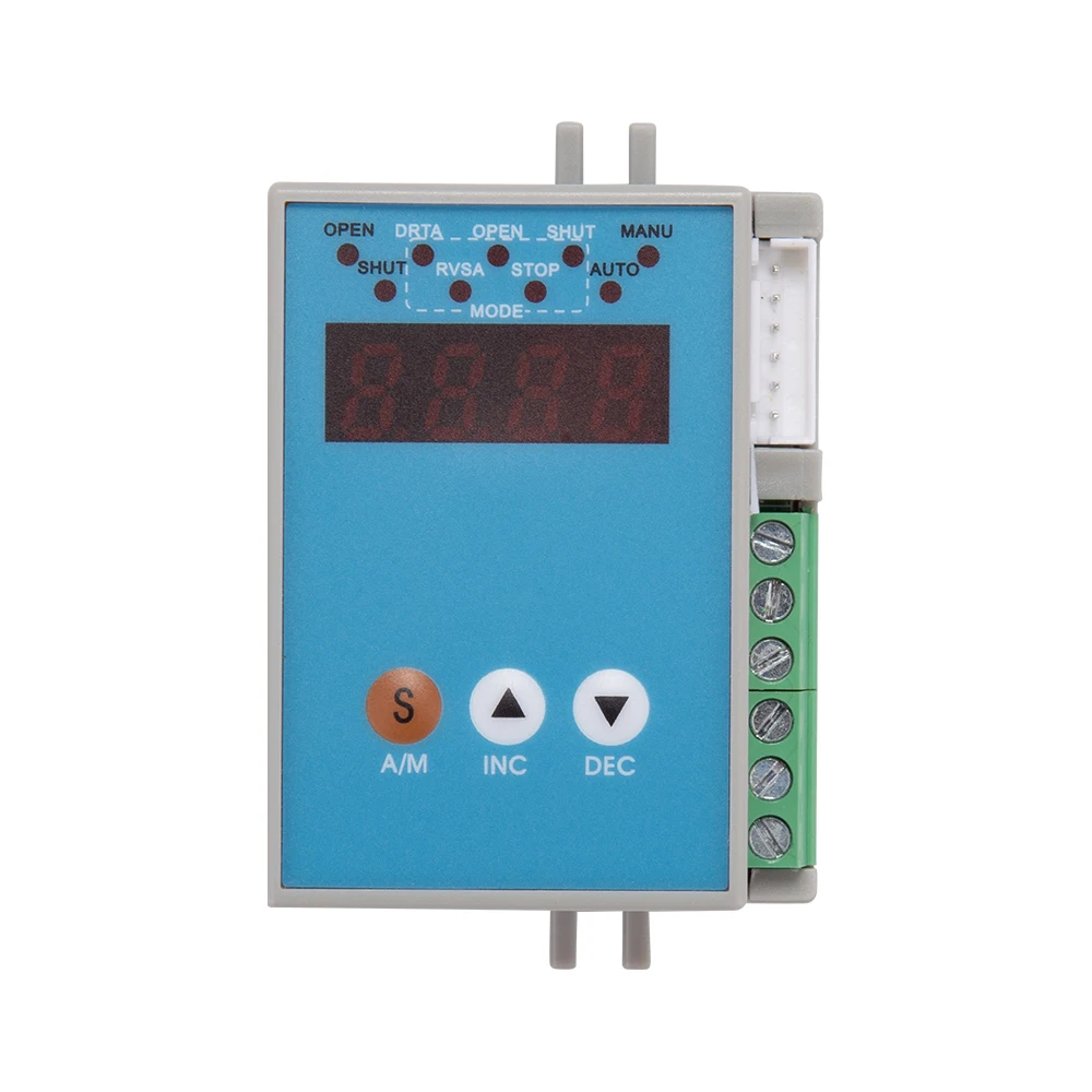 TOYI AC220V Precision Adjustment 4-20ma 0-10v 0-5v 1-5v Control Valve Positioner controller with Electric Actuator Installed