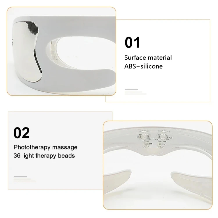Wholesale eye massager Heating therapy beauty device to relieve eye fatigue fading dark circles anti-wrinkle