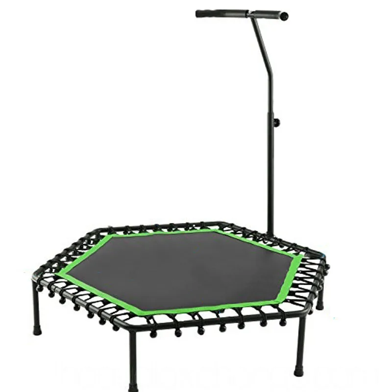 Promotional hexagon mini pro trampoline for fitness