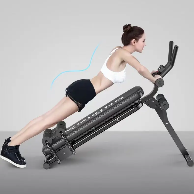 Складной тренажер ZJFIT многофункциональный для тренажерного зала регулируемая скамейка аксессуары домашнего фитнеса