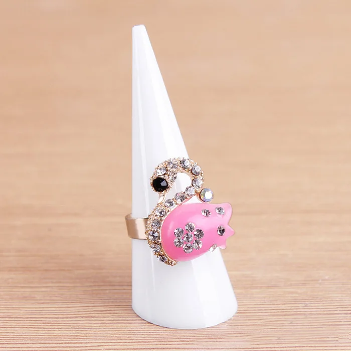 Tapered acrylic display frame ring frame jewelry shelf jewelry display props ring tip finger ring holder