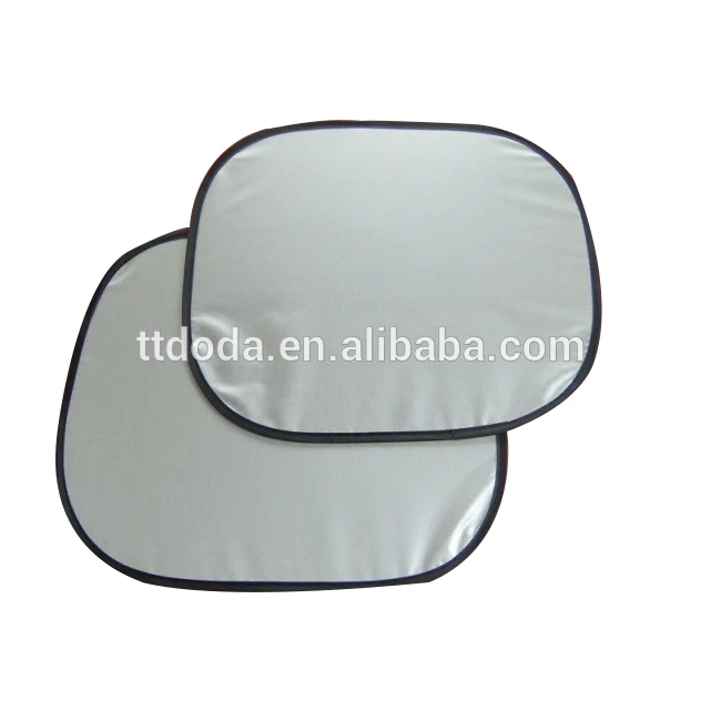 
silver hotproof car side window sunshade 