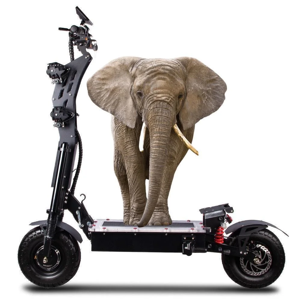 14 Inch 72V 10000W Electric Scooter with 40Ah 50Ah 60Ah 80Ah 100Ah Large Capacity Battery High Speed Off-road Electric Scooter