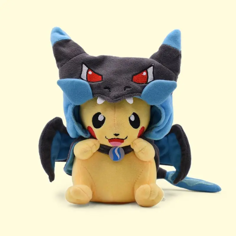 SS Popular Anime Po-ke-mon Character Pikachu Charizard XY Cos Series Decorate Gifts For Holiday Parties