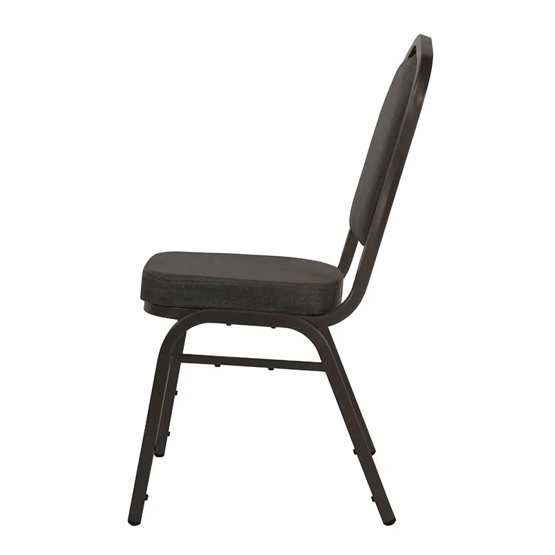 Hot Sale Gray Hemp Metal Tube Banquet Chair Wedding Chair Furniture