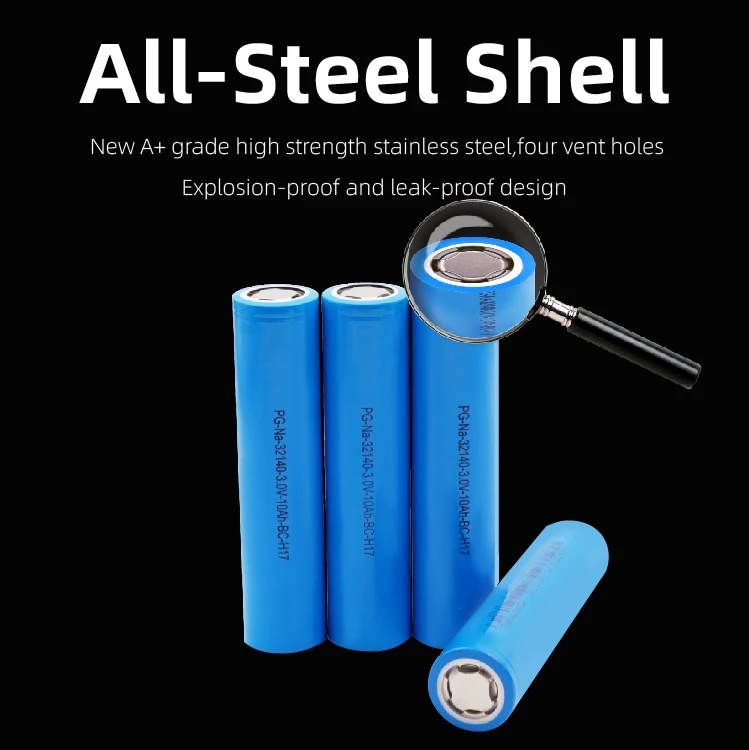 wholesale hot sale 32140 sodium-ion battery 10C discharge cells 130Wh/kg Paragonage natrium batteries