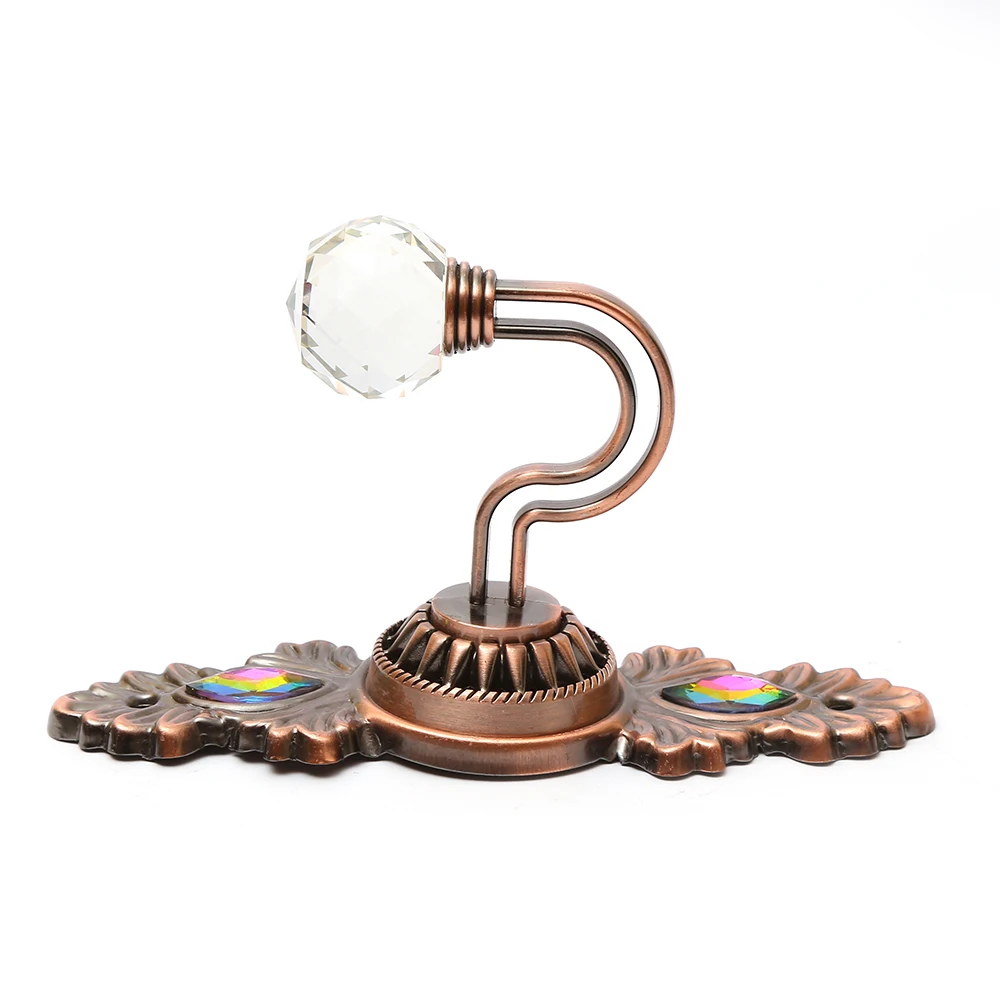 Luxurious Antique Brass Curtain Holdbacks Curtain Rod Hooks