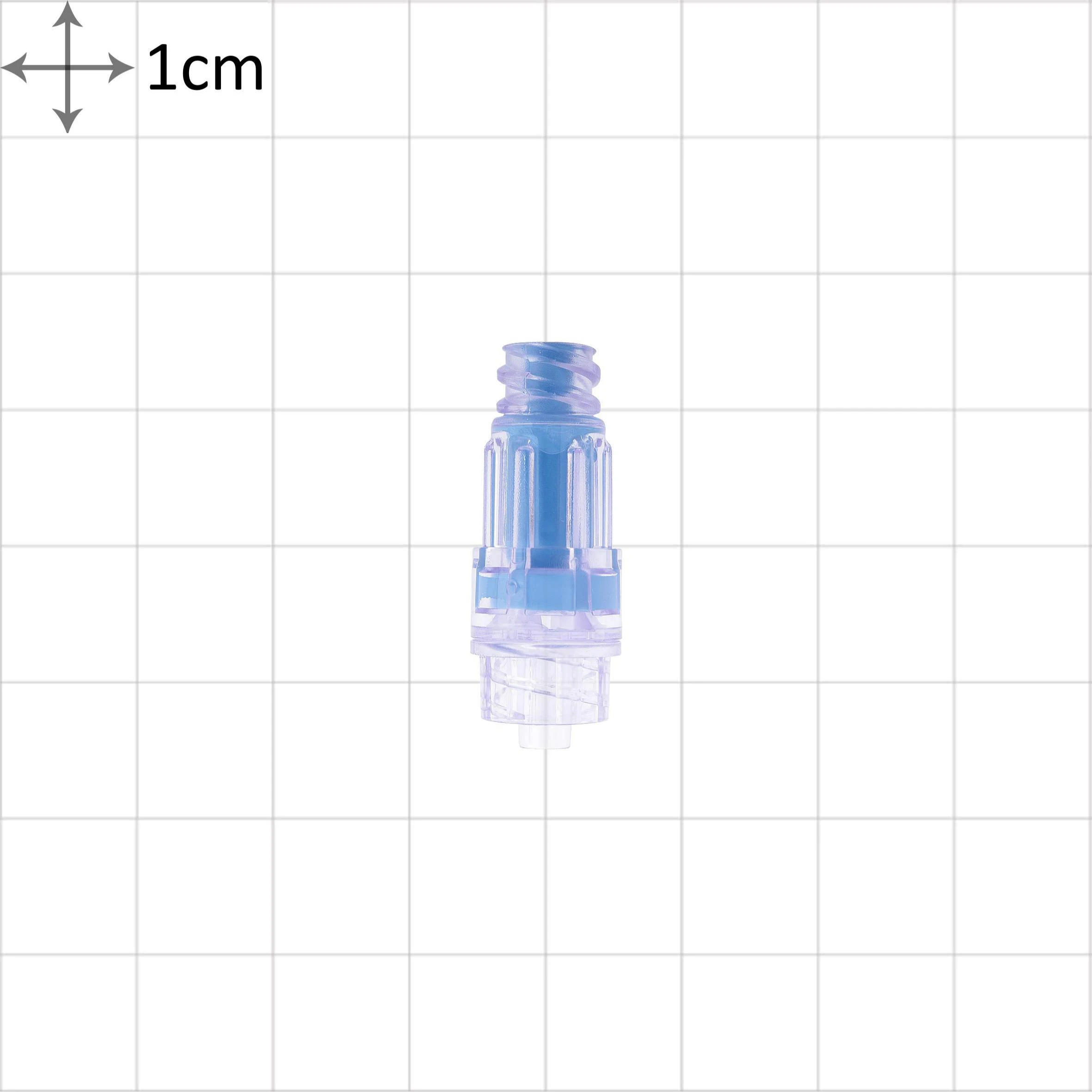 Nice Price U-MED Good Quality Transparent Positive Male Luer Lock Needless Connector NO.51023