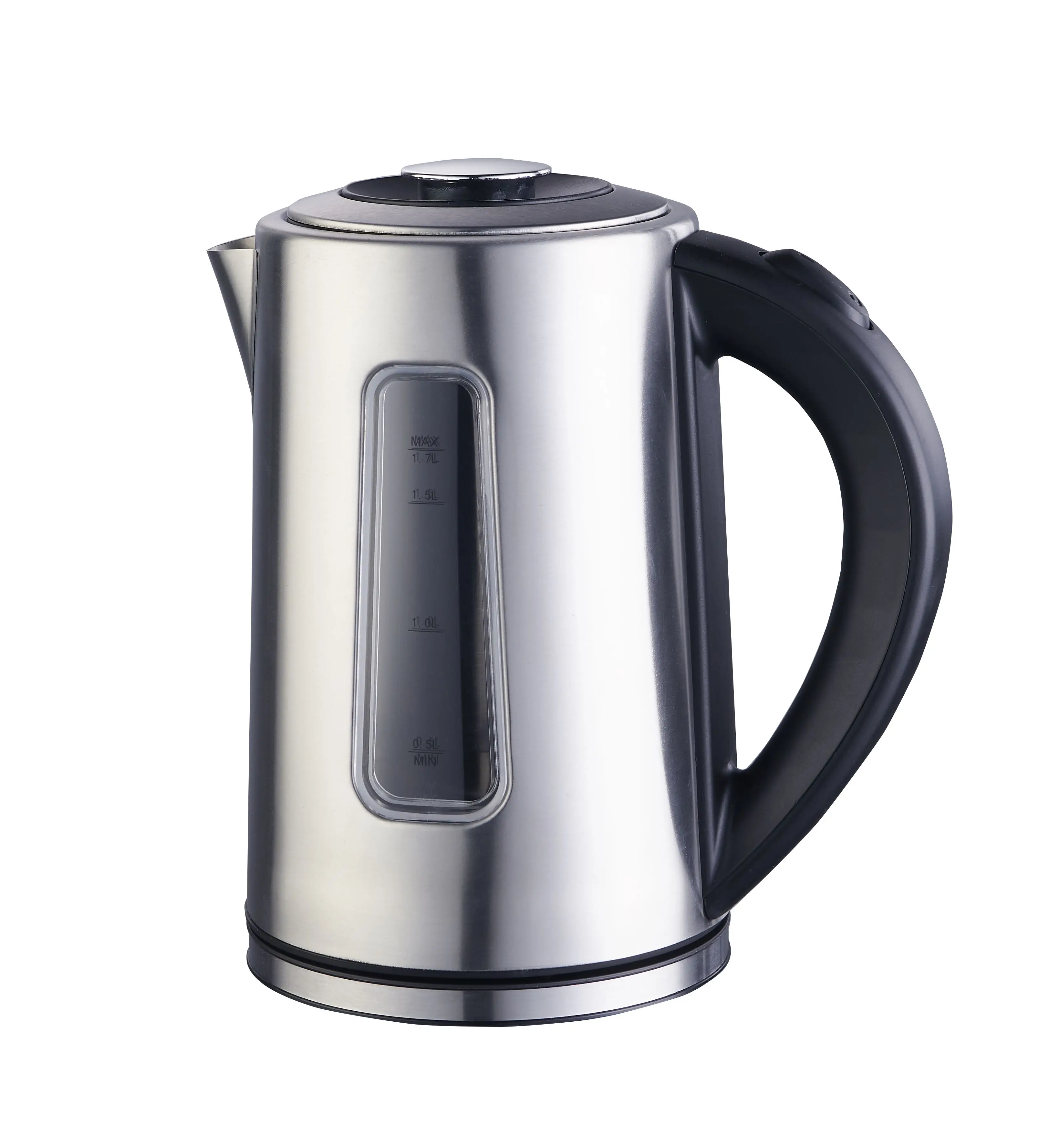 Wholesale Stainless Steel Household Appliances 1.7-Liter Electric Kettle With Visible Water Window
