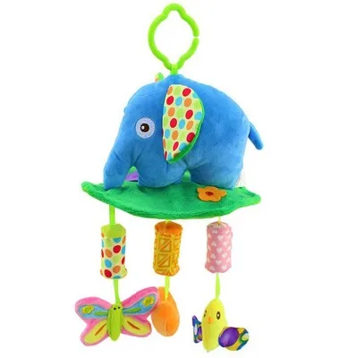 
Large Owl Plush toys wind chimes baby bed hanging 