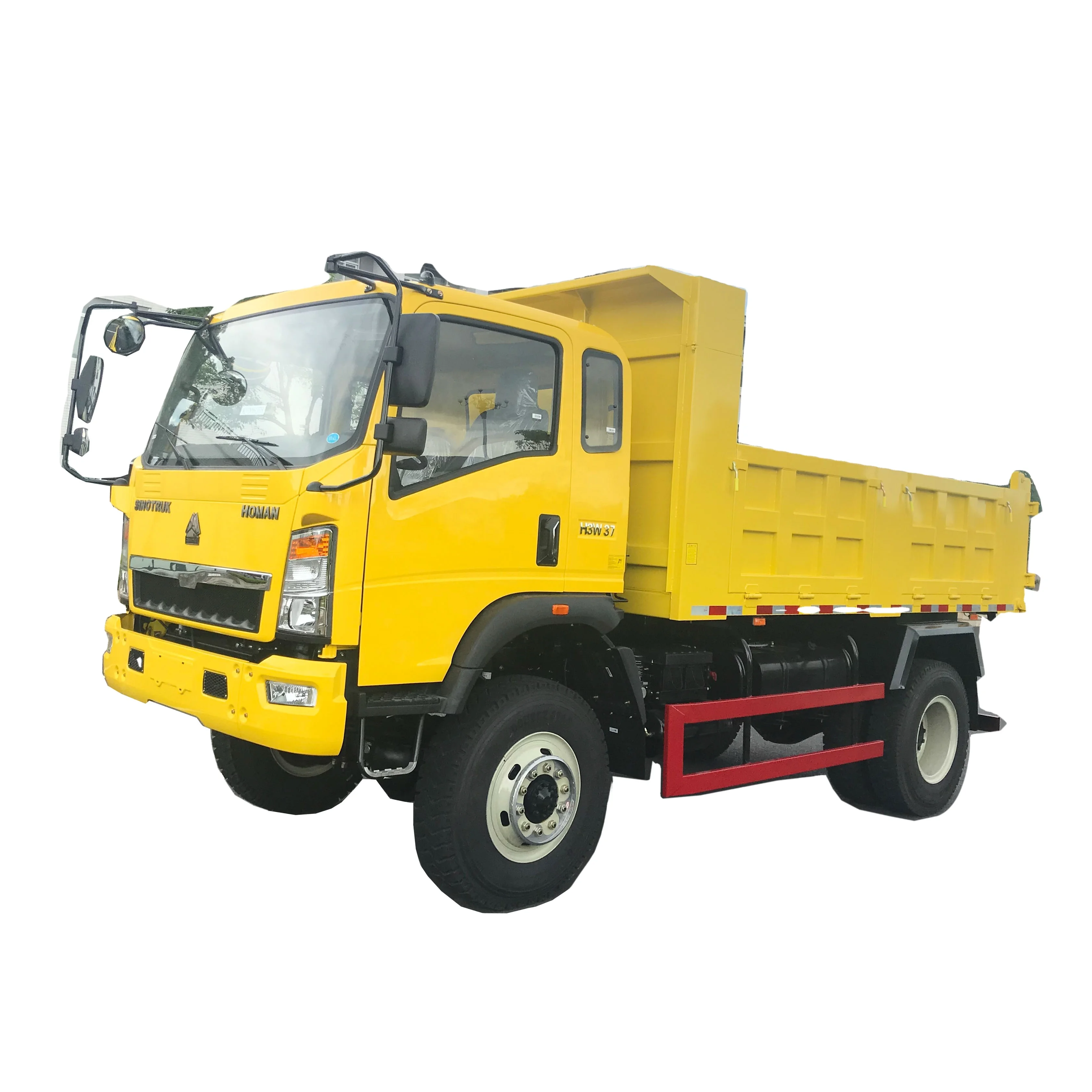 Недорогой самосвал SINOTRUK HOMAN 4x4 маловесный, 12 тонн