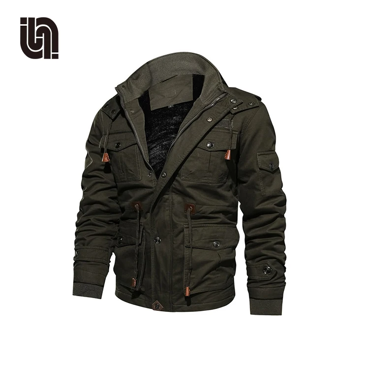 Мужская куртка в стиле милитари, армейская зеленая куртка, оливковая Полевая куртка Drab M65, пальто для мужчин