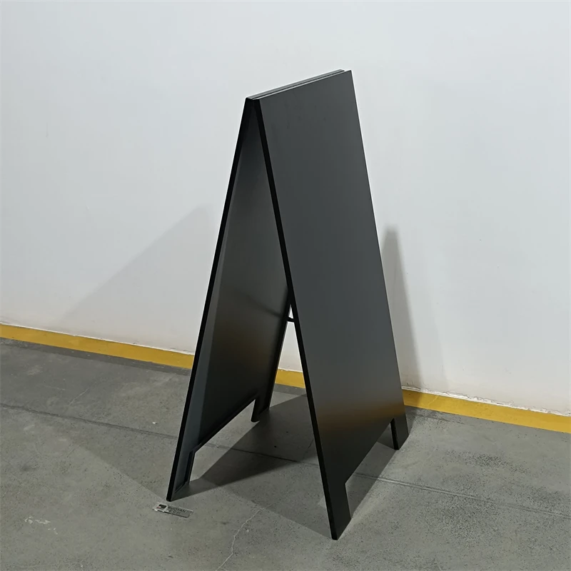 Custom Wholesale A Frame Sign Board Double Sided A1 outdoor sign board movable pavement sign poster stand