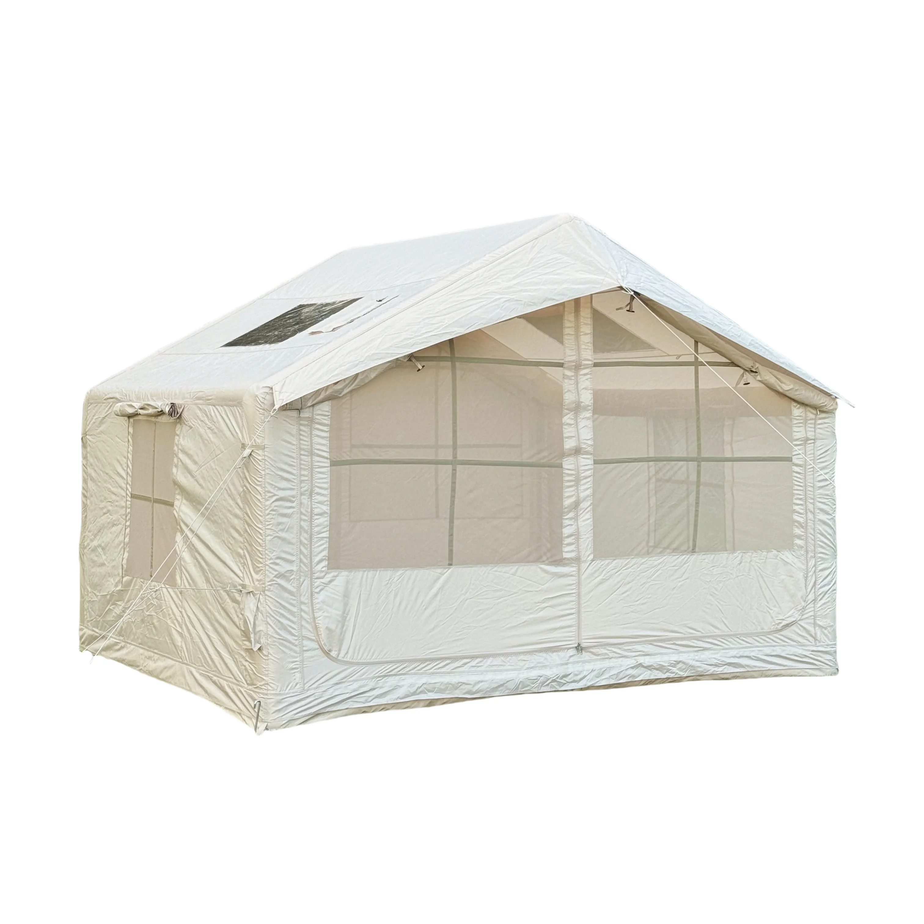 Outdoor custom air tent camping house picnic inflatable hiking glamping waterproof portable folding shelter party travel family