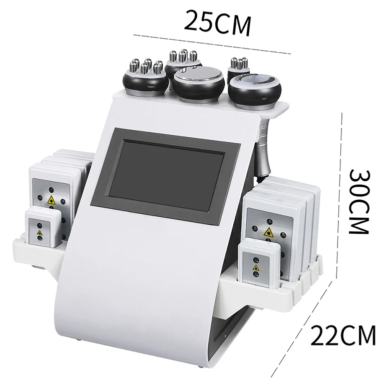 RF Calvitation En Lipo Laser Ultracavitador Ultracavitacion Cativation Slimming Fat Reduction Cavation 6 In 1 Cavitation Machine