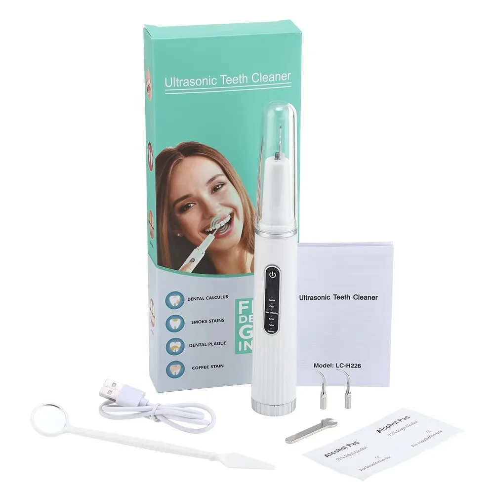 2024 оптовая продажа бытовой портативный ультразвуковой стоматологический очиститель и электрическая машина для чистки зубов стандартная версия