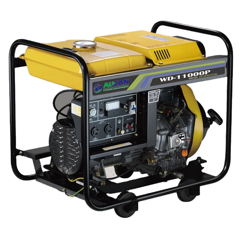 11 kva New design! Low fuel consumption open type whole house portable diesel generators for home use