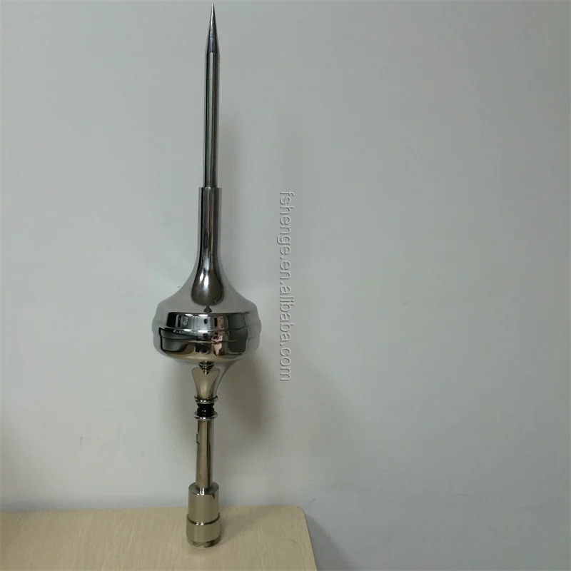 Factory Price Stainless Steel Thunder Arrester Lightning Protection System Pre-discharge Lightning Rod Lightning Arrestor