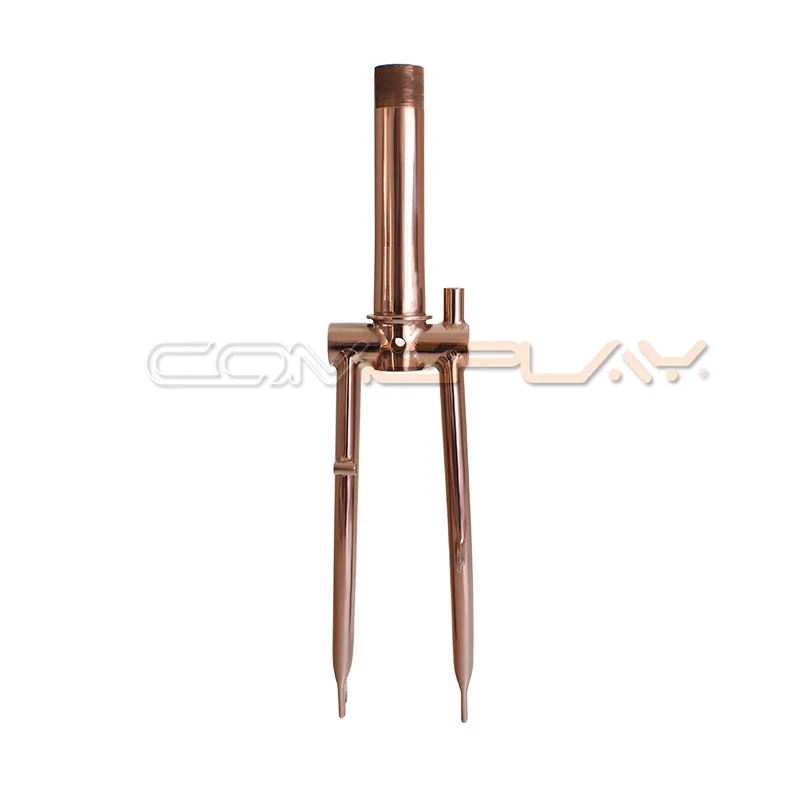 Factory Direct Titanium Cycling Trifold Bicycle Frame Front Fork V Brake Wholesale Bicycle Parts Spring Suspension Disc Brake