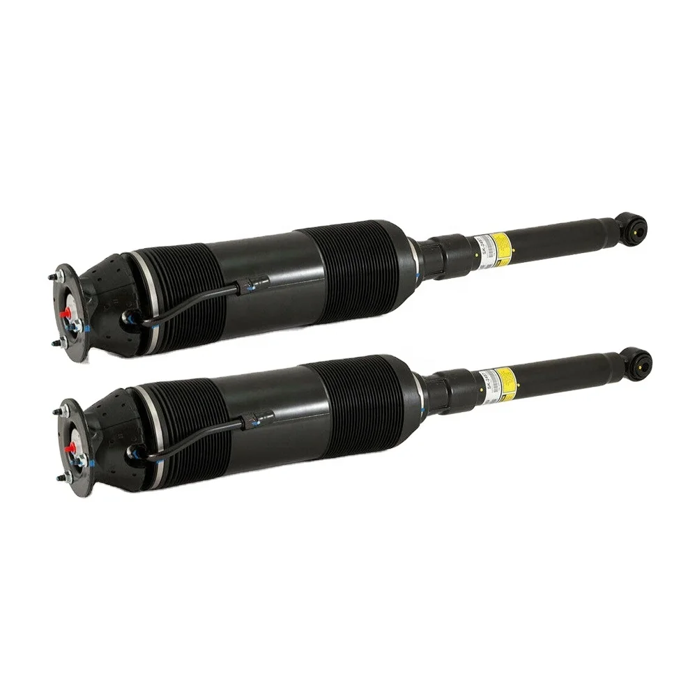 Pair Rear Air Suspension ABC Shock  Strut For Mercedes Benz C215 S Class W220  A2203205613 A2203206013