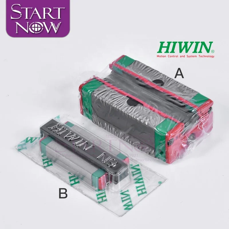  Оригинальный линейный направляющий слайдер Taiwan HIWIN EGH15CA HGH20CA QEH20CA для линейной направляющей системы движения